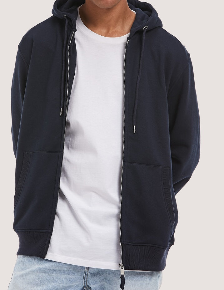 Felpa Cappuccio Zip Basic