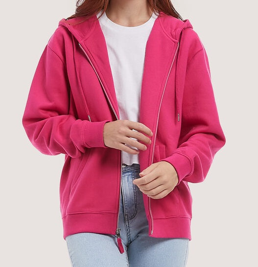 Felpa Cappuccio Zip basic