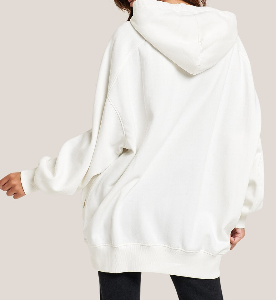 Felpa Cappuccio Donna Over size