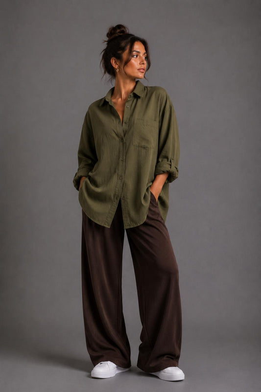 Camicia Donna tinta unita