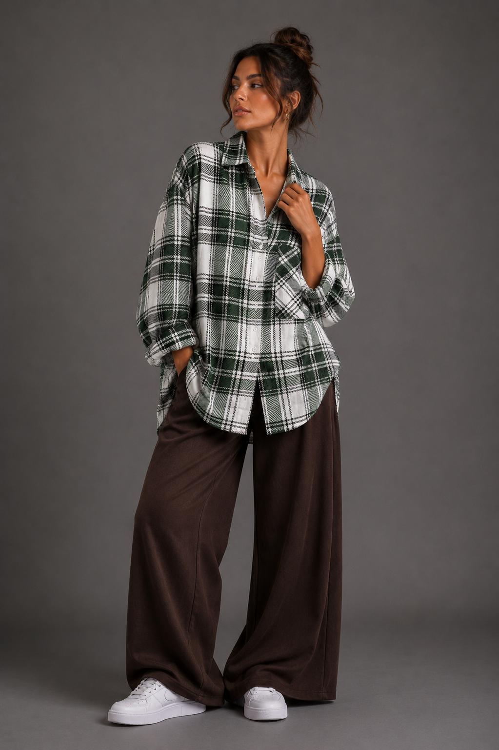 Camicia Donna Scozzese