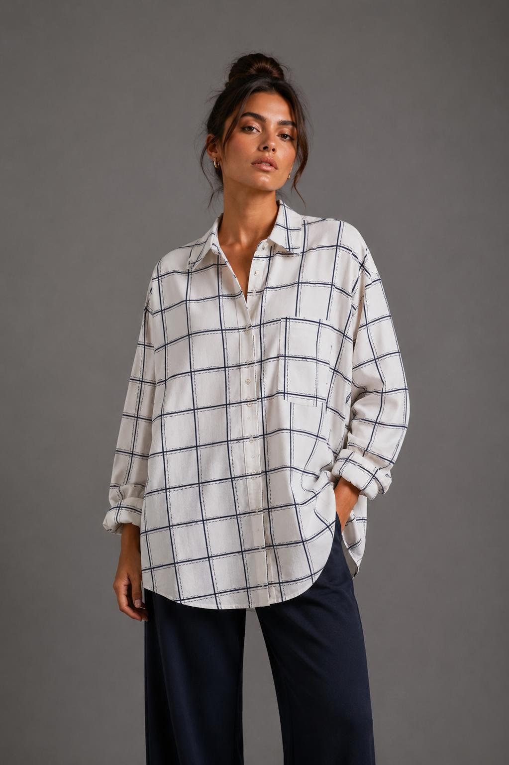 Camicia Donna Scozzese