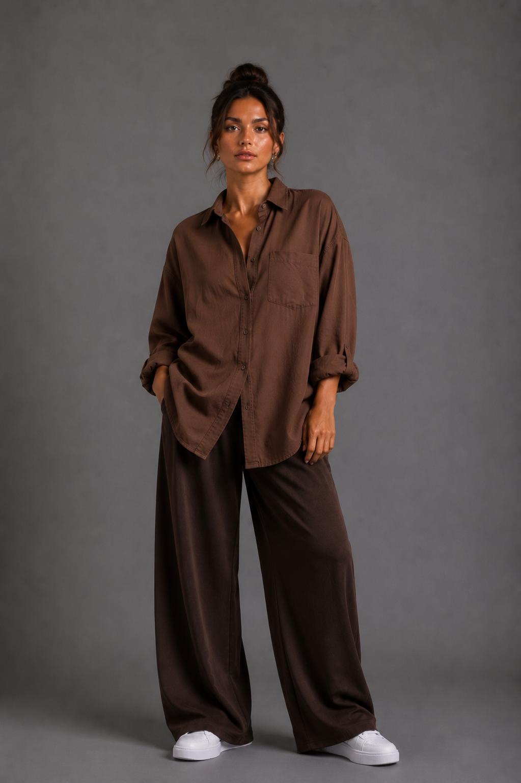 Camicia Donna tinta unita