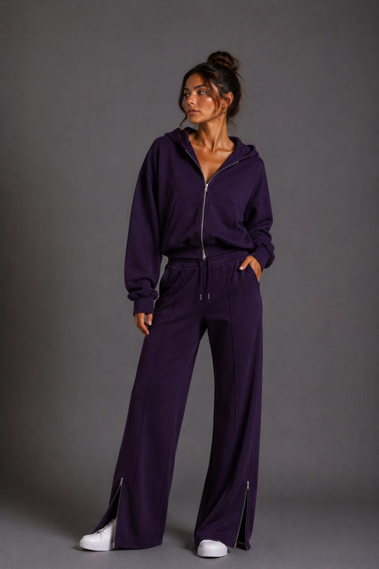 Tuta Crop Donna Zip